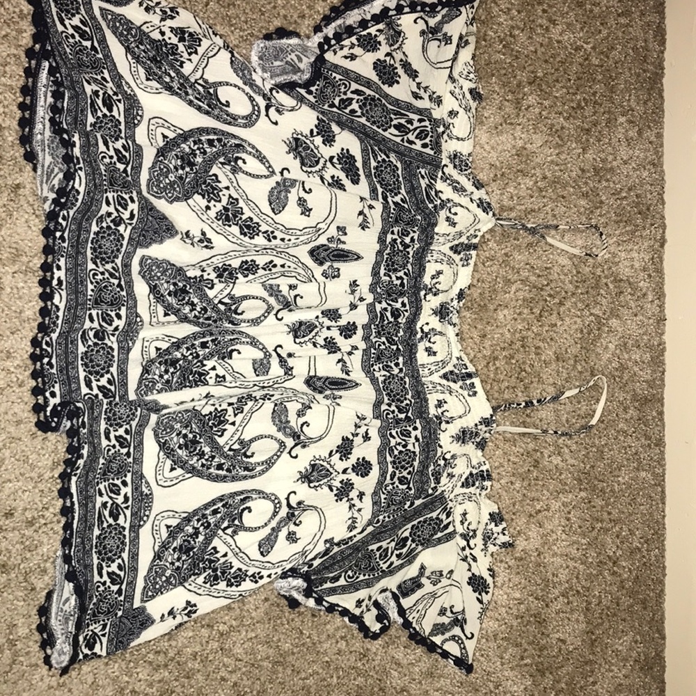 charlotte russe cute cropped tank